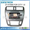 ZESTECH CAR DVD for Honda City1.8 T dvd gps navigation with BT RADIO IPOD AUX RDS USB SD AUDIO ...