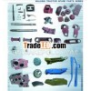Spare parts for walking tractor