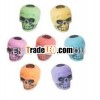 Popular and fashion plastic skull beads (SKB042)