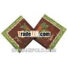 New product for xmas bells decoration napkin 33*33cm 1-3 ply 1/4 fold