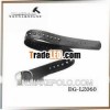 Top genuine two styles studded leather belt