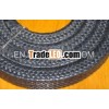 Carbon fiber packing with graphite