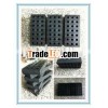 black shock absorption rubber block