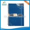 A5 Hard-cover Spiral Notebook with Elastic Strap