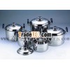 DY-4010 10pcs set stainless steel USA high pot