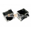 Single Port RJ45 PCB Jack without LED