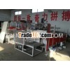 China manufacture of ZXJ series semi auto corrugated box folder gluer