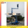 Battery articulated boom lift platform