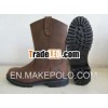 leather work boot