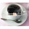 organic food black coffee