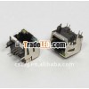 Network RJ45 Lan modular Jack with LED with shield