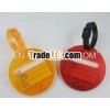 plastic luggage tag
