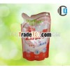 Stand Up Plastic Bag for Liquid Detergent