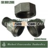 galvanised malleable iron pipe fitting conical m\/f union