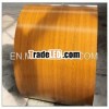 prepianted wood color coated ppgi steel coil