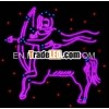 3D effect DIY fiber optic lights