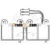 Brake Pad GDB362 D0127 wva20911 D031 D058