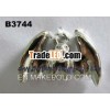 Fashionable Silvering Plastic Decorations for 2012
