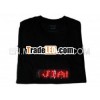 2012 Hot Sale Led programmed scrolling text Panel T-Shirt on stock