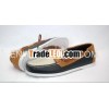 Handsewn Blucher Moccasin Construction Boat Shoes