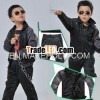 Autumn winter new 2013 children garment kids boys hoodies casual sports 2 pieces zipper-up solid car