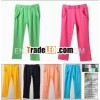 girls cotton pants stocklots AV312 girls pants stocks