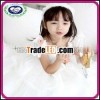 2013 New Gorgeous Ruffly White Flower Girl Dress Wholesale in China