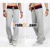 Plus sizes Men's sports pants made of 90% nylon and 10% spandex
