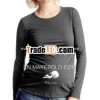 fashionable long sleeve maternity top wear