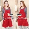 F70028F HAN EDITION STYLE AUTUMN OUTFIT MATERNITY LEAVE TWO MATERNITY CLOTHES