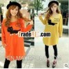 F70046F Autumn NEW MATERIMAL HANEDIYION LOOSE CLOTH COTTON PREGNANT LONG SLEEVE TSHIRT