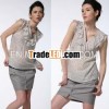 Maternity V Neck Ruffle Flowerlet Blouse T Shirt competitive factory price