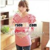 F70021F MATERNITY CLOTHES 2013 AUTUMN OUTFIT PRODUCT AGARIC FLASH SLEEVE T-SHIRT FOR PREGNANT WOMEN