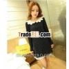 F70017F NEW MATERNITY QIUDONG HANEDIYION INSTALLS A DOLL LACE AND VELVET DRESS
