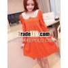 Korean style fashion ladies long sleeve maternity dress