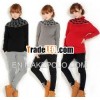 Autumn/Winter Maternity Long Sleeves Sweater with Stand Collar