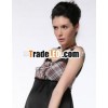 Ruffle Black maternity Dresses Plus Nursing Pregnancy Wear