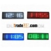 korean fashion t-shirt panel led digital clock t-shirt