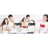european size custom DIY cotton MATERIAL hand printing man and woman diy T-shirt