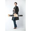 Fashion Double Breasted Trench Casual Long Design Outerwear Maternity Winter Coat