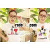 custom DIY cotton european size man and woman short sleeve T-shirt