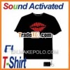 High Brightness Sound Activated El T-Shirt