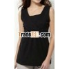 solid color rayon spandex fashion nursing tank top