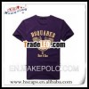 Custom logo print cotton men's short sleeve T-shirts