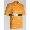 Mercerized yarn dyed polo shirts