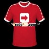 fitted t-shirts/men cotton printed t-shirt;