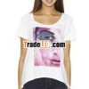 WOMENS T-SHIRT WITH TRANSFER PRINT