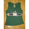 100% Cotton Round Neck Sleeveless Ladies T Shirt