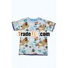 Organic cotton Kids all over print T shirt