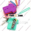T-Shirt Shape Foldable Silicone Key Bag
